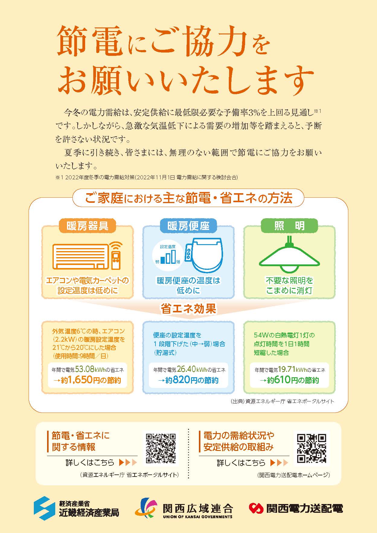 関西電力送配電(株)からのお知らせ】節電プログラム促進事業のご案内 